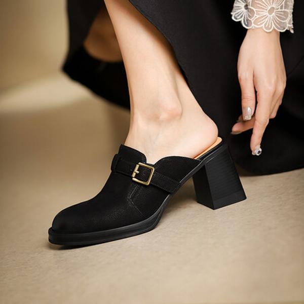 Handcrafted Leather Women's Shoes: Luxury, Elegance, and Quality(Egupai8882836)