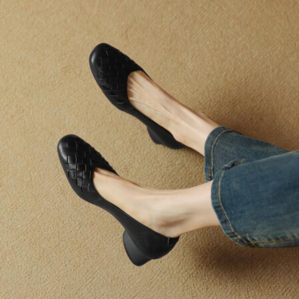 Luxurious Handmade Leather Women's Shoes: Exquisite Craftsmanship and Quality(Egupai8882868)