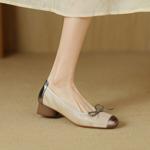 Handcrafted Luxury Leather Women's Shoes - Elegance in Every Detail(Egupai8882860)