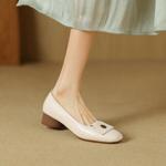 Handcrafted Genuine Leather Women’s Shoes - Exquisite Elegance(Egupai8882869)