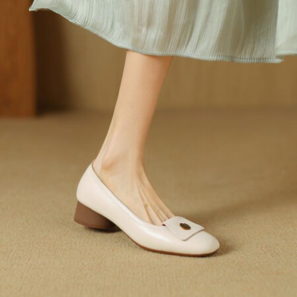 Handcrafted Genuine Leather Women’s Shoes - Exquisite Elegance(Egupai8882869)