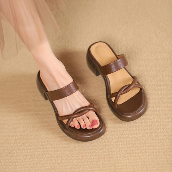 Luxurious Handmade Leather Shoes for Elegant Women(Egupai8882917)