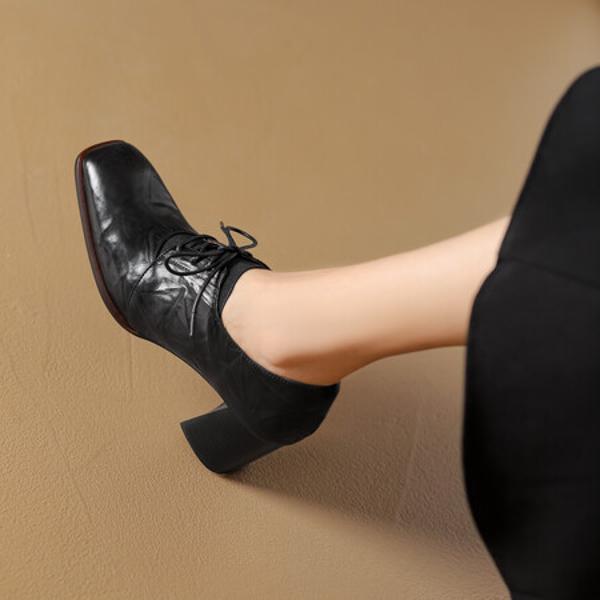 Handcrafted Leather Women’s Shoes: Elegant Luxury & Artistry(Egupai8882931)