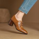 Handcrafted Leather Women’s Shoes: Elegant Luxury & Artistry(Egupai8882931)