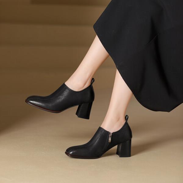 Handcrafted Luxury Leather Women's Shoes: Timeless Elegance & Quality(Egupai8882930)