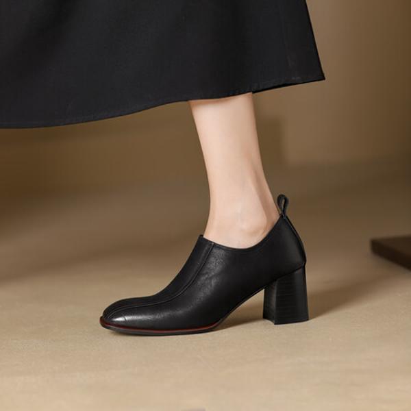 Handcrafted Luxury Leather Women's Shoes: Timeless Elegance & Quality(Egupai8882930)