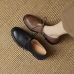 Elegantly Crafted Genuine Leather Handmade Women's Shoes of Luxe Quality(Egupai8882933)