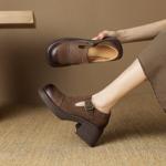 Exquisite Handmade Leather Women's Shoes: Luxurious Craftsmanship and Elegance(Egupai8882956)