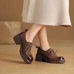 Elegant Handmade Leather Women's Shoes - Luxury Craftsmanship(Egupai8882962)