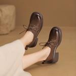 Elegant Handmade Leather Women's Shoes - Luxury Craftsmanship(Egupai8882962)