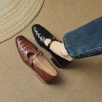 Handcrafted Luxury Leather Women's Shoes: Unmatched Elegance(Egupai8881月-52)