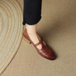 Handcrafted Luxury Leather Women's Shoes: Unmatched Elegance(Egupai8881月-52)