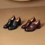 Handcrafted Luxury Leather Women's Shoes for Timeless Elegance(Egupai8882965)
