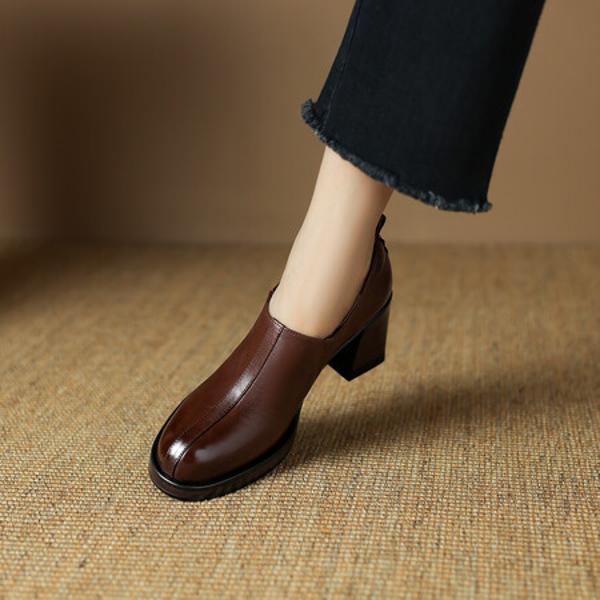 Exquisite Handmade Leather Women’s Shoes: Luxury Craftsmanship for Elegance(Egupai8882958)