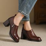 Exquisite Handcrafted Leather Women's Shoes: Luxury and Elegance Redefined(Egupai8882963)