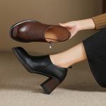 Exquisite Handcrafted Leather Women's Shoes: Luxury and Elegance Redefined(Egupai8882963)