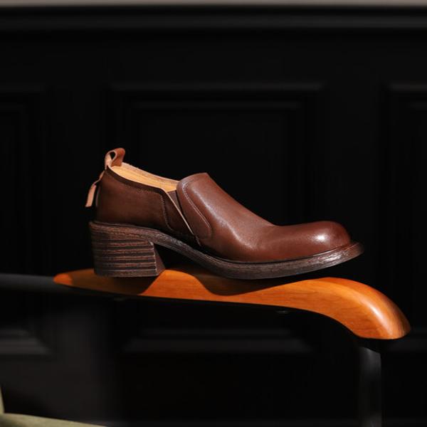 Luxury Handcrafted Genuine Leather Women’s Shoes(Egupai8882972)