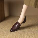 Handcrafted Luxury Leather Women's Shoes(Egupai8882957)