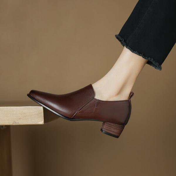 Exquisite Handcrafted Leather Women's Shoes: Luxury, Elegance, & Timeless Craftsmanship(Egupai8882955)