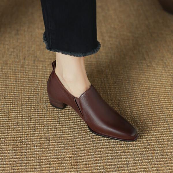 Exquisite Handcrafted Leather Women's Shoes: Luxury, Elegance, & Timeless Craftsmanship(Egupai8882955)