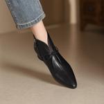 Handcrafted Luxury Leather Women's Shoes with Elegance(Egupai8882701)