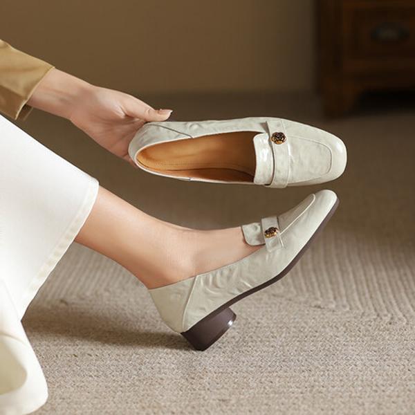 Exquisite Handcrafted Leather Women’s Shoes for Luxury & Elegance(Egupai8882990)