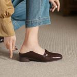 Handcrafted Luxury Leather Women’s Shoes with Timeless Elegance(Egupai8882991)