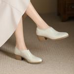 Exquisite Handcrafted Leather Women's Shoes: Elegance Meets Luxury(Egupai8883001)