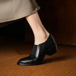 Handcrafted Luxury Leather Women's Shoes - Elegant Quality(Egupai8883005)