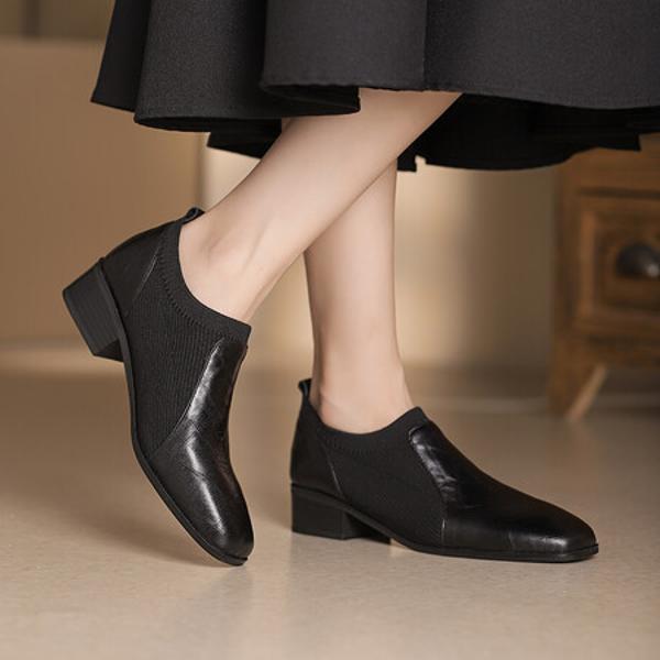 Handcrafted Luxury Leather Women's Shoes: Elegant Craftsmanship(Egupai888280-6)