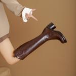 Exquisite Handcrafted Leather Women’s Shoes: Luxury, Quality, and Elegance(Egupai8883063)