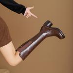Handcrafted Leather Women’s Shoes: Luxurious Elegance & Quality Craftsmanship(Egupai8883066)