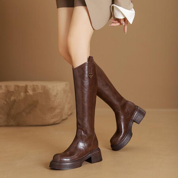 Luxury Handcrafted Leather Women's Shoes: Elegant Craftsmanship(Egupai8883068)