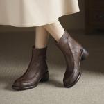 Handcrafted Luxurious Leather Women's Shoes(Egupai8883075)