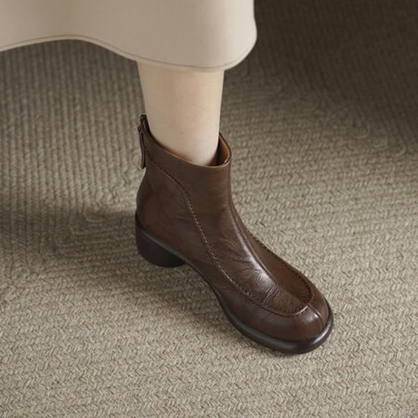 Handcrafted Luxurious Leather Women's Shoes(Egupai8883075)