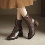 Elegant Handcrafted Leather Women’s Shoes - Luxurious Quality(Egupai8883077)