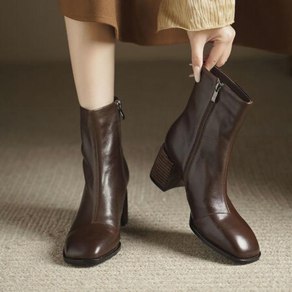 Luxurious Handmade Leather Women’s Shoes for Elegance(Egupai8883081)