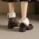 Elevate Elegance: Handcrafted Genuine Leather Women's Shoes(Egupai8883087)