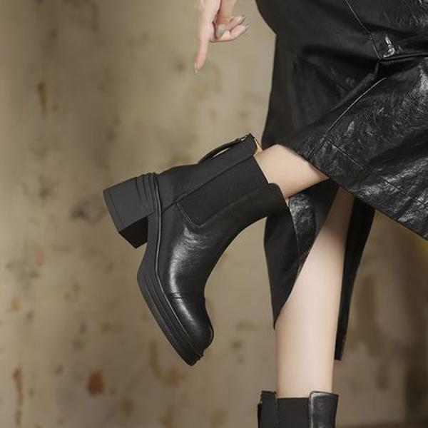 Handcrafted Genuine Leather Women's Shoes: Elegant Luxury with Superior Craftsmanship(Egupai8883091)