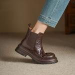 Elegantly Crafted Genuine Leather Handmade Women's Shoes(Egupai8883092)