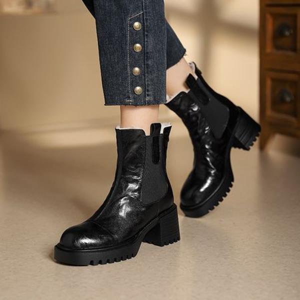 Exquisite Handcrafted Leather Women's Shoes: A Touch of Elegance and Luxury(Egupai8883086)