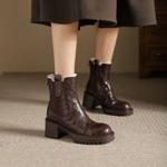 Exquisite Handcrafted Leather Women's Shoes: A Touch of Elegance and Luxury(Egupai8883086)