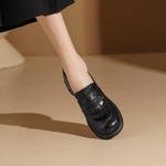 Handcrafted Genuine Leather Women’s Shoes - Luxurious Elegance(Egupai8883100)