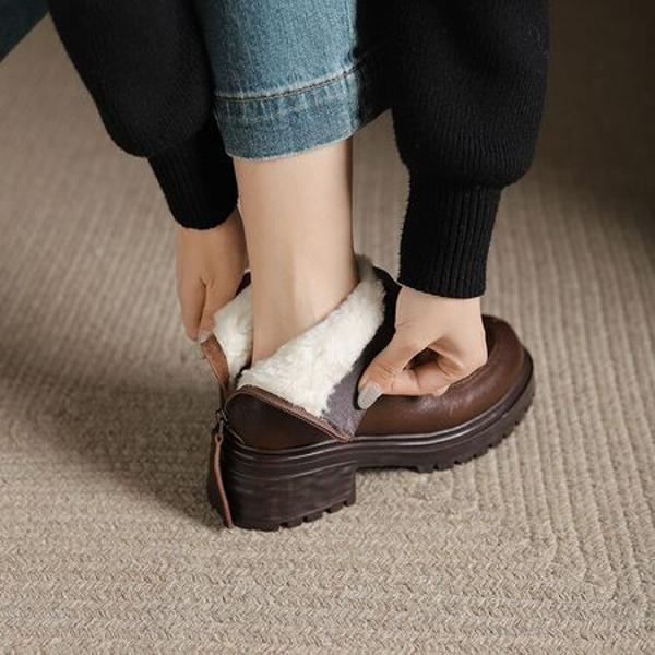 Luxurious Handcrafted Leather Women's Shoes, Exquisite Quality(Egupai8881月-83)