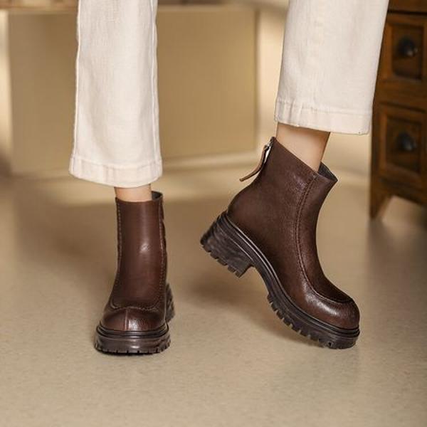 Luxurious Handcrafted Leather Women's Shoes, Exquisite Quality(Egupai8881月-83)