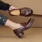 Exquisite Handcrafted Leather Women’s Shoes for Elegance(Egupai8883102)