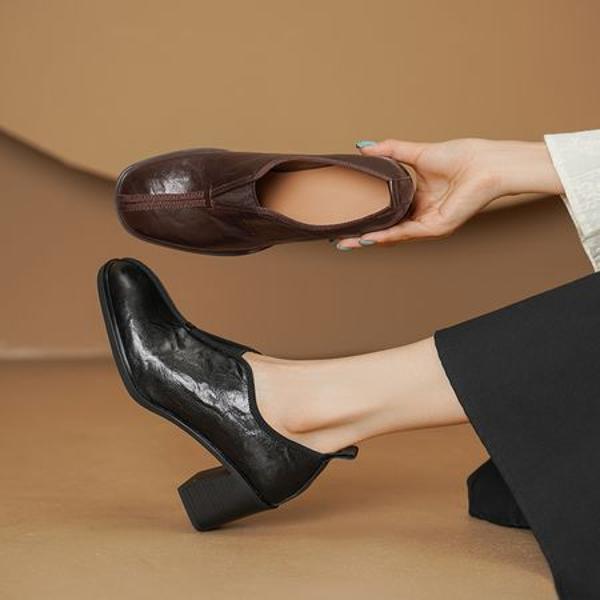 Handcrafted Luxury Leather Women’s Shoes, Elegance.(Egupai8883097)