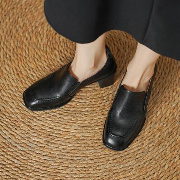 Exquisite Handmade Leather Women's Shoes - Luxury Craftsmanship(Egupai8883103)