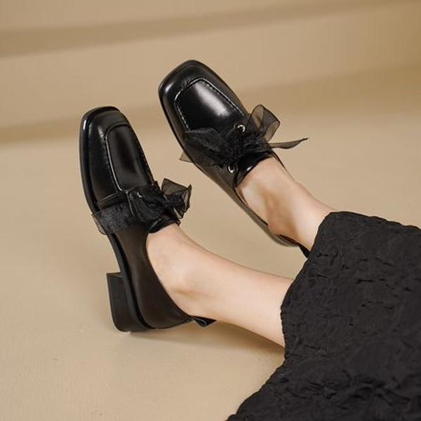 Exquisite Handcrafted Leather Women's Shoes: Where Luxury Meets Elegance(Egupai8883110)