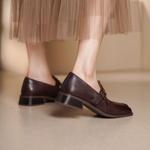 Handcrafted Genuine Leather Women's Shoes: Timeless Elegance & Luxury(Egupai8883109)